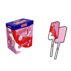 Lolipop fresa 12 g Fiesta (20 uds.)