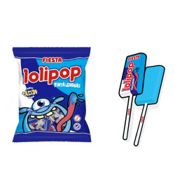 Lolipop pintalenguas 12 g Fiesta (7 uds.)
