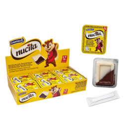 Nucita crema leche chocolate 14 g Colombina (12 uds.)