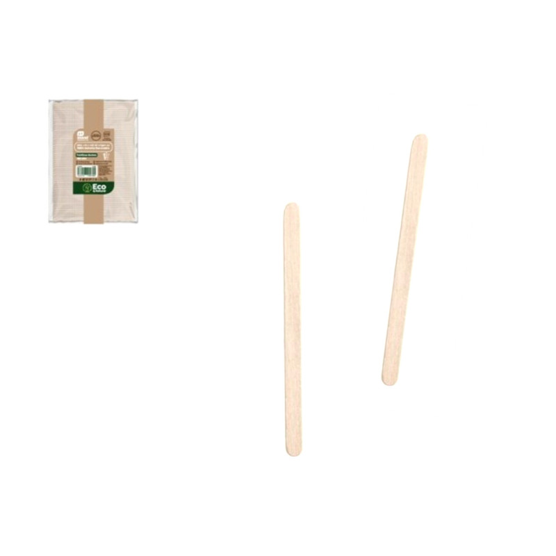 Paletina de madera 9 cm. Biodegradable (100 uds.)