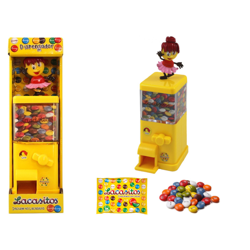 Dispensador lacasitos bailarina + lacasitos 45 g (30 cm.)