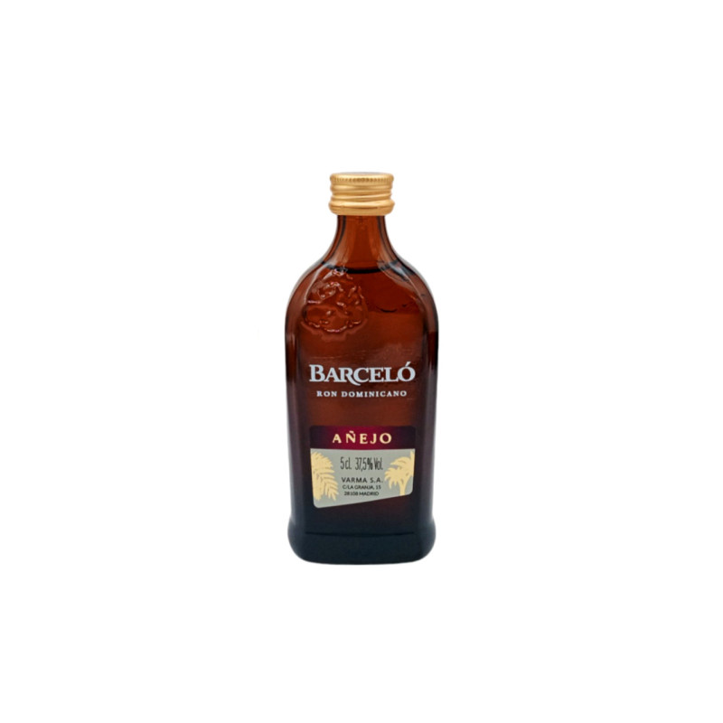 Barceló añejo mini (5 cl. - 11,5 cm.)