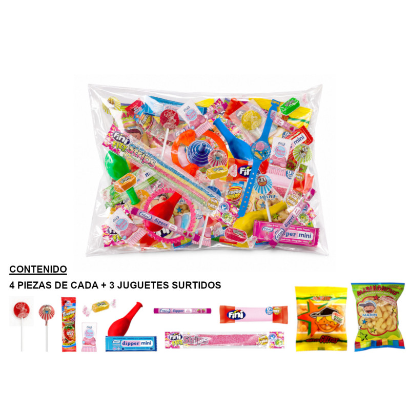 Relleno para piñata (51 Piezas)