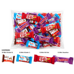 Surtido mini chocolates (61 uds.)