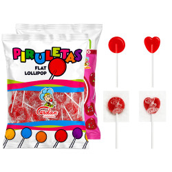 Piruletas de cereza 5,6 gr. (200 unds.)