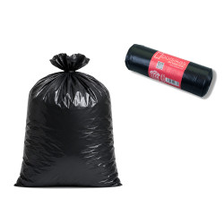 Bolsa basura industrial negra 100L - 85x105 cm. G180 PE (10 uds.)