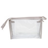 Neceser transparente blanco (23x14,5 cm.)