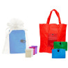 Bolsa de la compra plegable (12x8 cm.-38x40 cm.) + bolsa de tul (8943)
