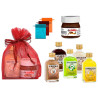 Licor frasca (5 cl.) + nutella (IP-0072) + bolsa de tul (9968)*