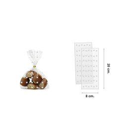Bolsas de celofán 8x20 cm. (100 uds.)