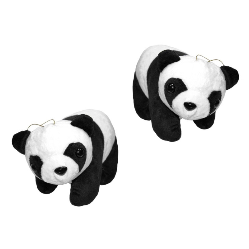 Peluche oso panda con ventosa (W: 20 cm.)