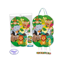 Piñata Animales Jungla 30 x 47 cm.