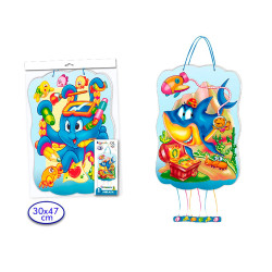 Piñata Animales Marinos 30 x 47 cm.