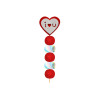 Brocheta de golosinas corazón I love you (Aprox. 50 g)