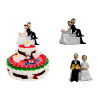Tarta de golosinas figura aniversarios 2 bases (Aprox. 1100 g)