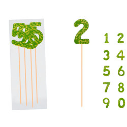 Pinchos de números (4 uds.)