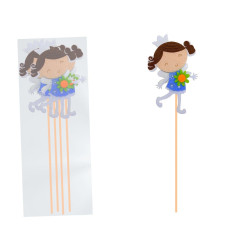 Pinchos de niña (4 uds.)