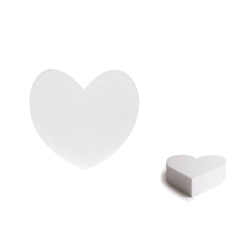 Corcho corazón N-1 (15 x 12 cm.)