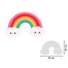 Figura sticker Arco Iris (30 x 20 cm.)