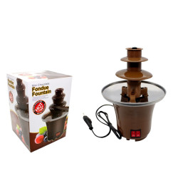 Fuente de chocolate con 3 pisos (15x21,5 cm.)