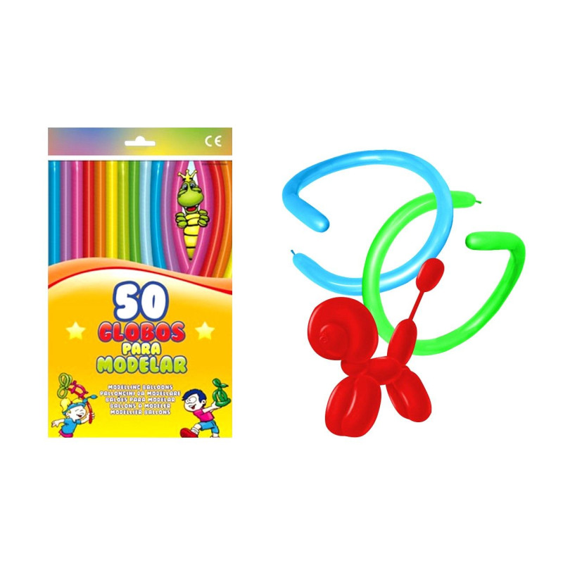 Bolsa de globos modelares 5 x 140 cm. (50 uds.)