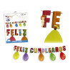 Guirnalda globos feliz cumpleaños animal party (2 mts.)
