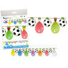 Guirnalda globos fútbol (5 mts.)