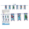 Guirnalda banderines superheroes (1 mt.)