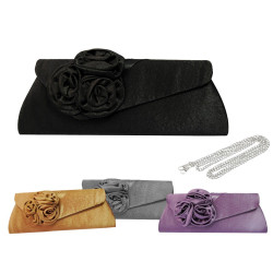 Bolso de fiesta bouquet (30x11 cm.)
