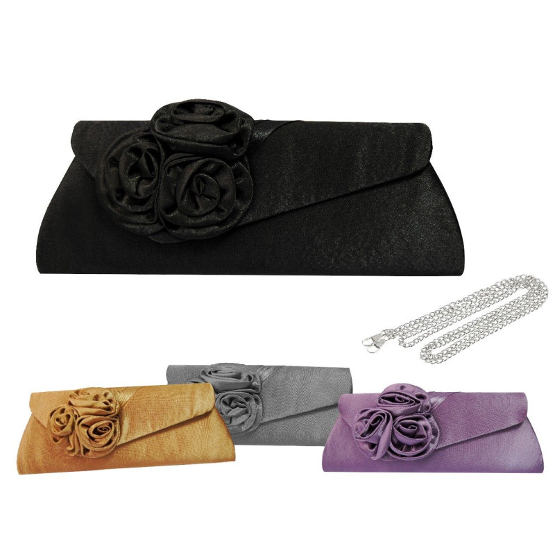 Bolso de fiesta bouquet (30x11 cm.)