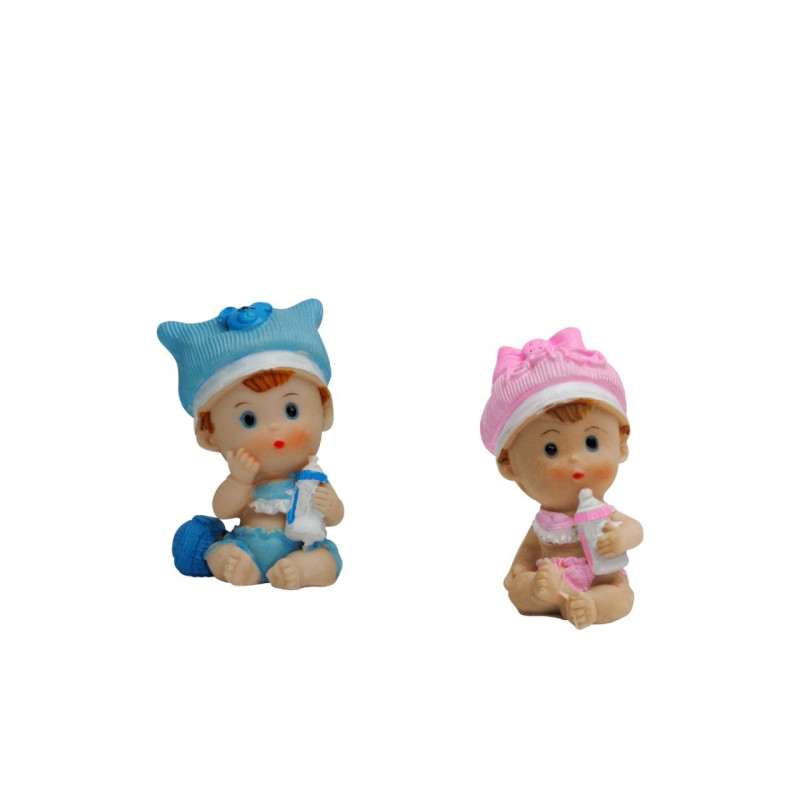 Figura bebé biberón