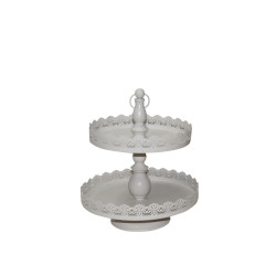 Expositor trompa con 2 bases (35 cm.)