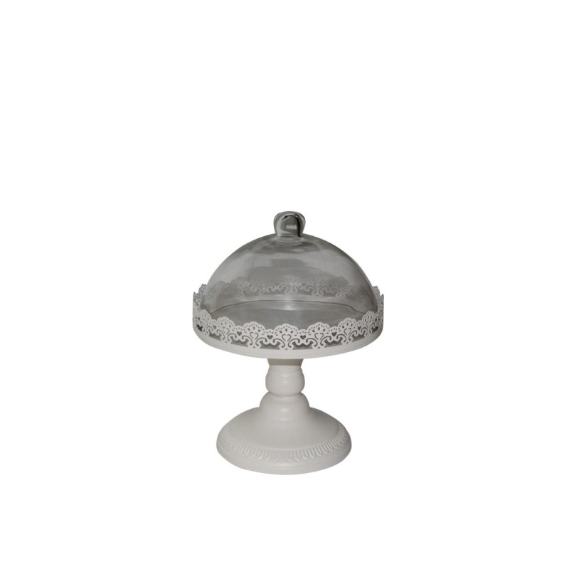 Expositor con tapa cristal 1 base (32 cm.)