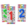 Velas con lunares gigantes (11 cm.)