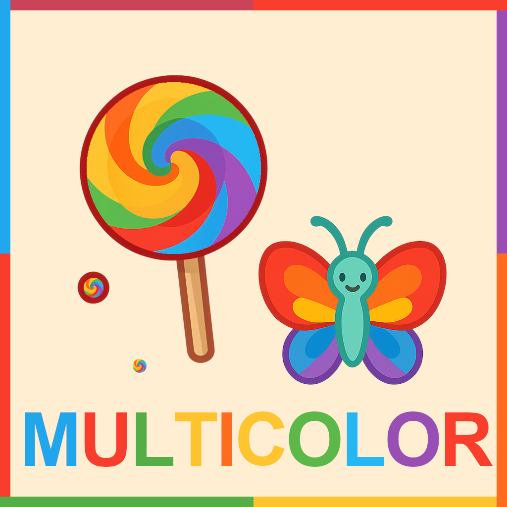 golosinas multicolor