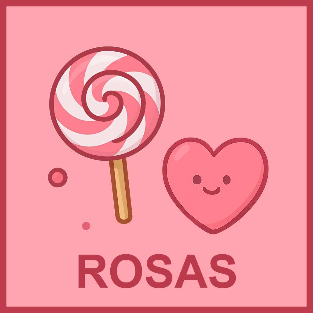 golosinas rosas
