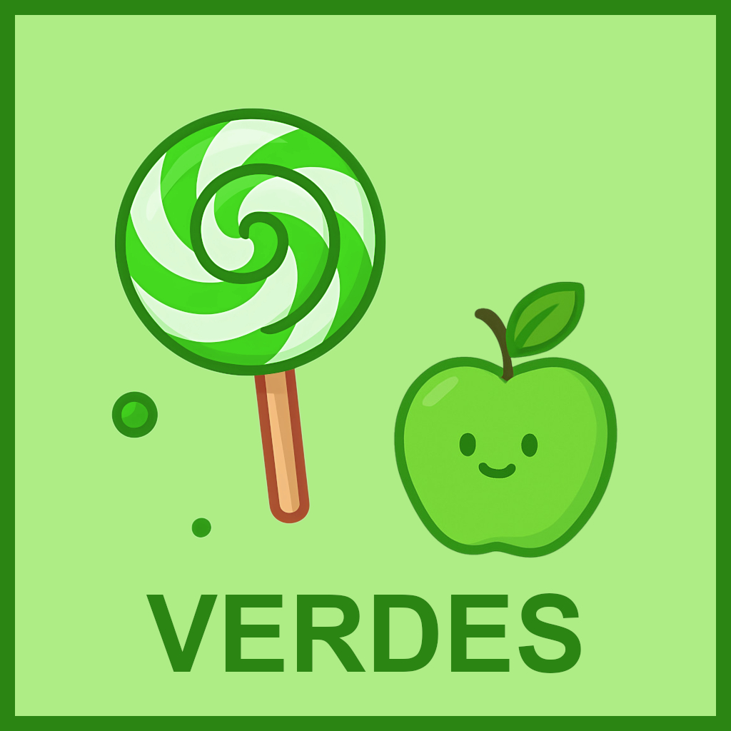 golosinas verdes