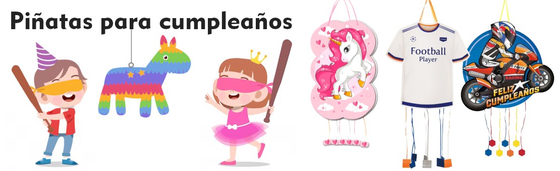 Piñatas para cumpleaños